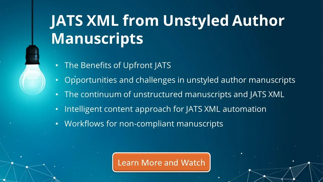 JATS XML from Unstyled Author Manuscripts